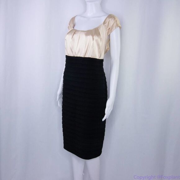 NWT London‎ Times Sheath short sleeve, scoop neck dress, 16W - Picture 13 of 16